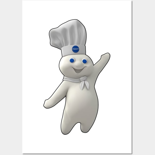 Pillsbury Doughboy Wall Art by tinastore